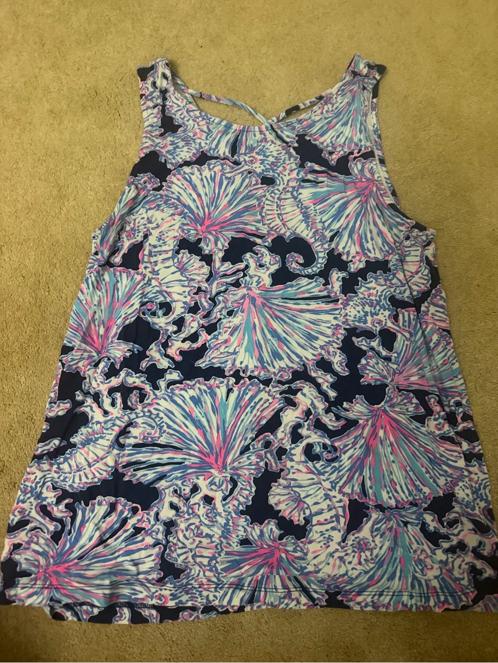 Shells Bells Print Tank Top by Lilly Pulitzer
